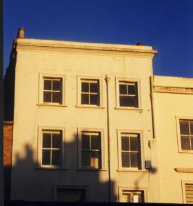 Beckford Row, the house where HTM was born