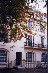 Kent Terrace, the house she and John Taylor shared
